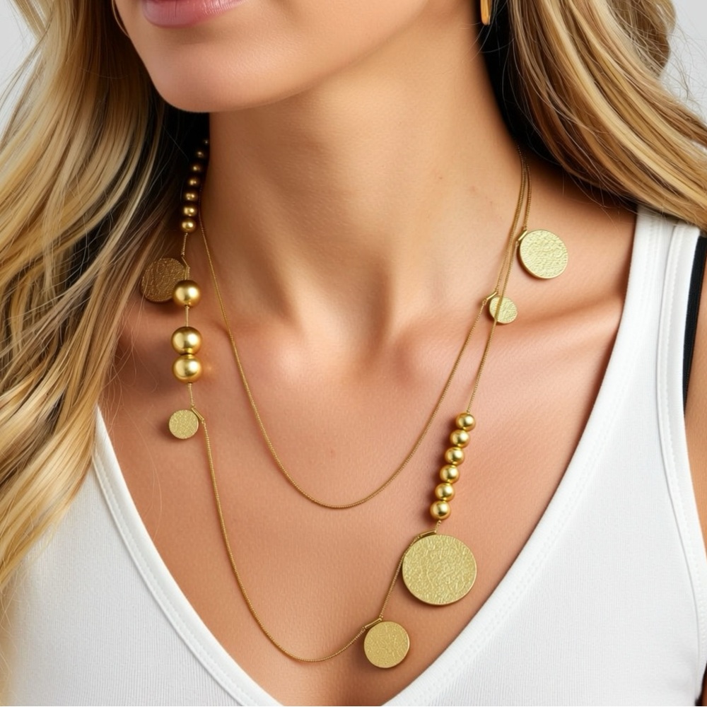 🌹Elegant Gold Layered Necklace